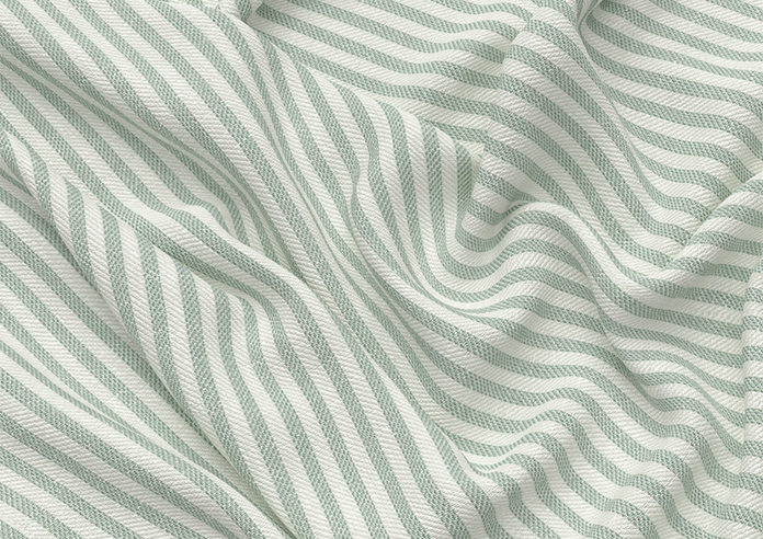 Ravelle Stripe, Breeze Blue - Roman Blind - Image 4